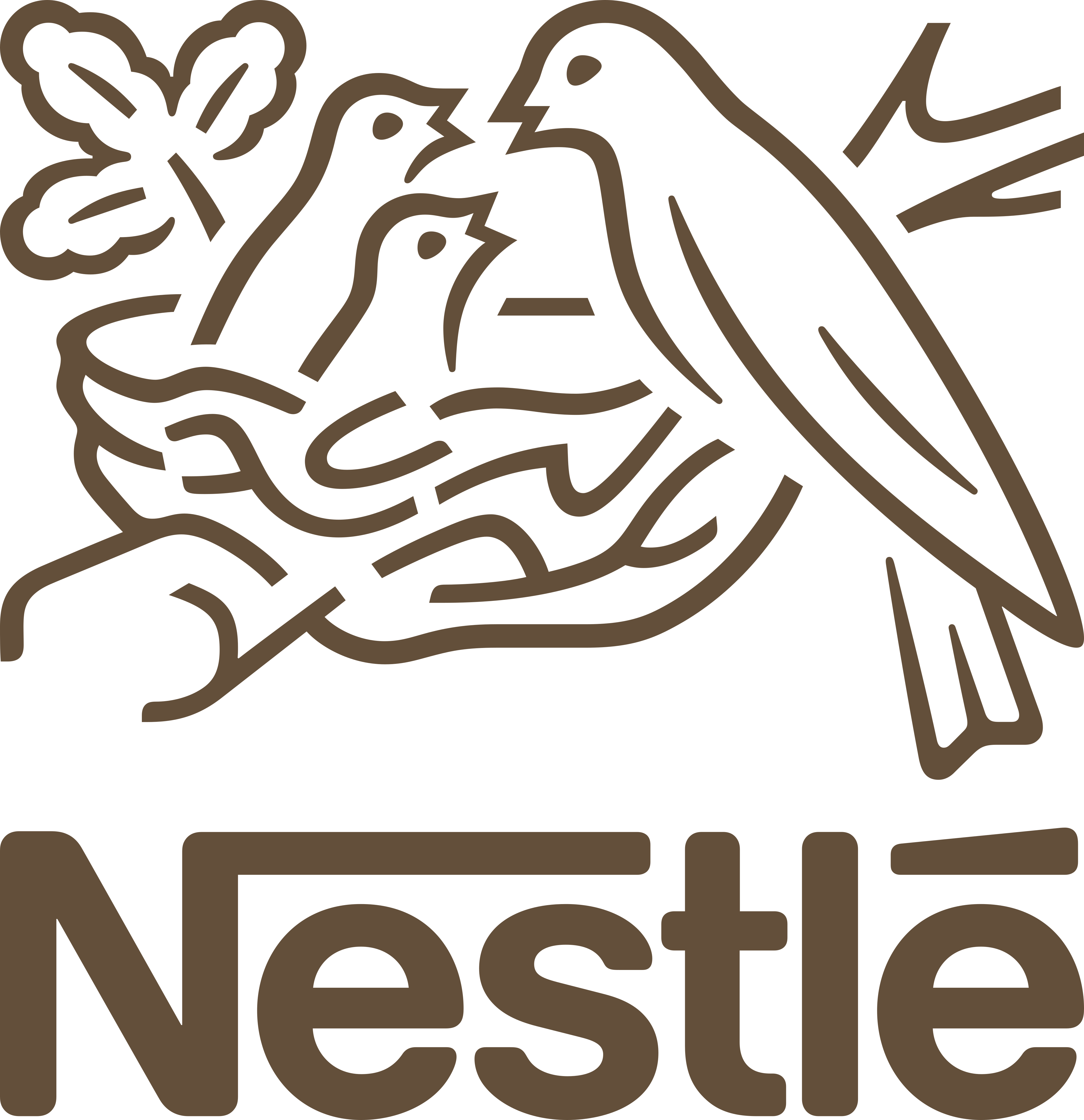 Logo de Nestlé Chile - cliente de JURMAQ