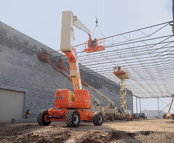 Maquinaria Brazo Articulado JLG E450AJ disponible para arriendo en JURMAQ